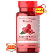 Puritan's Pride Raspberry Ketones 500 mg / 60 Capsules