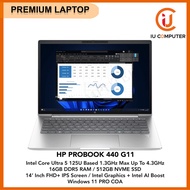 HP PROBOOK 440 G11 INTEL CORE ULTRA 5 125U 16GB DDR5 RAM 512GB NVME SSD USED LAPTOP NOTEBOOK (UNBOXE