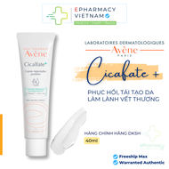 Kem dưỡng ẩm phục hồi da làm liền sẹo Avene Cicalfate+ Repair Cream 40ml/ 100ml
