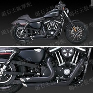 WD XL883 with Harley 1200 48 Refitted vh Exhaust vh Street Direct Exhaust