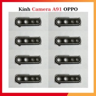 Oppo A91 camera glass,Glass + rim