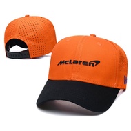 F1 McLaren Team  adjustable hats for men and women, sun hats, versatile hip-hop style caps