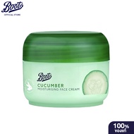 Boots Cucumber Moisturising Face Cream บู๊ทส์ คิวคัมเบอร์ มอยเจอร์ไรซิ่ง เฟซ ครีม 100มล.