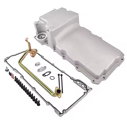 AP02 302-1 LS Swap Retrofit Oil Pan Kit Replacement for 1955-1987 GM LS1 LS6 LS2 LS3 LS6 LSX 4.8L, 5