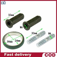 xt Motorcycle Exhaust Studs Nuts Gasket Set Fit for GY6 50cc 125cc 150cc QMB139 ph