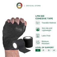 LPM Cohesive Bandage 659 Cotton Cohesive Tape 4.5m Elastic Coban Self Adhesive Bandage