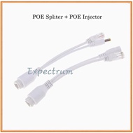 JTTOP" POE SPLITTER CABLE / SPLITTER POE CABLE / POE INJECTOR CABLE SET