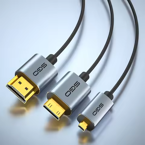 Ultra Thin 8K HDMI to HDMI Cable Ultra Slim & Flexible Soft HDMI 2.1 Cord Supports High Speed 8K@60H