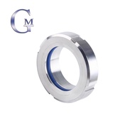 102mm 304 Sanitary Sight Glass Diopter Stainless Steel SS304 Circular Viewing Sight Glass