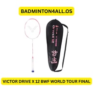 VICTOR DRIVE X 12 BWF WORLD TOUR FINAL 2025 BADMINTON RACQUET