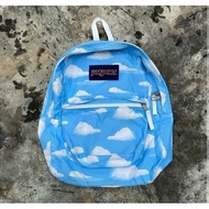 tas jansport gambar awan petir kekinian viral multifungsi sekolah cewek cowok backpack