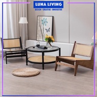 Nordic Rattan Reclining Chair | Lying Lazy Chair | Home Balcony Leisure Dining Chair