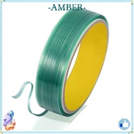 AMBER  Line Tape, 5m/10m Green Vinyl Wrap Cutting Tape, Adhesive Backing Multi-Purpose Flexible Mate