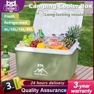 SPORT 6L10L 16L 30L Ice Box Cooler Camping Cooler Box Food&Drink Fishing Portable Outdoor Picnic Kee