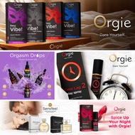 [ ORGIE ] Delay Gel & Serum / Intimate Arousal Drops / Liquid Vibrator / Lube / Nuru / Massage Oil /