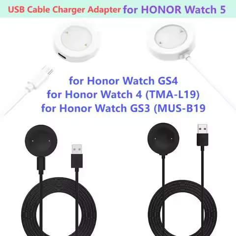 USB Cable Charger Adapter For Honor Watch 5 4 Charging Station for Honor Watch GS4 Charging Cable Do