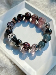 黑紅毒液 I黑煙花 I藍超七 I紫紅髮 I彩超七多寶大珠超七手串