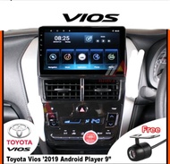 Toyota Vios 98 -2020 Android Player + Casing + Foc Reverse Camera And 360 3D Ahd 1080P Camera System High Grade