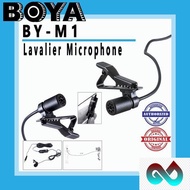 Boya BY-M1 Clip-on Microphone for Camera Smartphone Camcorder PC