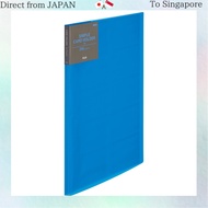 Plus Business Card Holder, Holds 200 Cards, A4 Size, Blue, FL-201NS 82-401 2 pieces,Single item