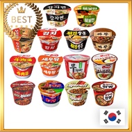 [Nongshim] Cup Noodles Series│Korean Instant noodle Ramen│Jjajang Ramen Kimchi Ramen, Mupama,Budaejjigae,Jjamppong,Shrimp, Beef Ramen,Yukgaejang,Jjapaghetti,Udon,Potato Ramen