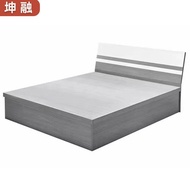 Katil single 1.8 meter, katil bilik tidur utama rumah sewa pangsapuri kecil moden, katil hotel denga