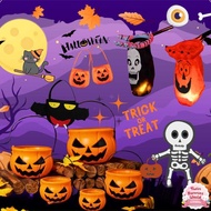Halloween Basket Pumpkin Basket Pumpkin Handbag Cosplay Halloween Accessories Halloween Candy Bag