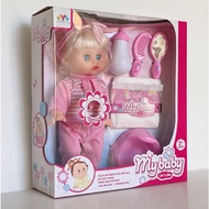 GKIDS My Baby Let’s Play Doll Toy - Toilet Train Playset  Accessories Girl Kids Simulation Gift Main