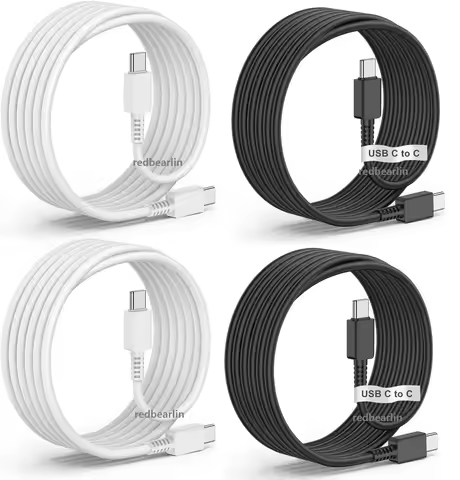100Pcs 1M 2M Fast Charging USb C to USb C PD Charger Cable Type c Cables For Samsung s10 s23 S24 Utr