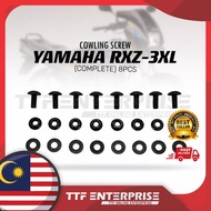 YAMAHA RXZ 3XL COWLING SCREW (COMPLETE) 8PCS RXZ Accessories
