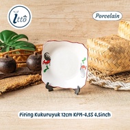 Kukuruyuk KPM-4.5S 12cm Kopin Porcelain Ceramic Plate