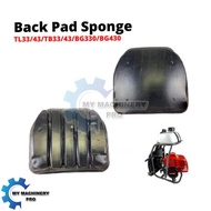 BACK PAD SPONGE TB33 BG330 BG430 MESIN RUMPUT