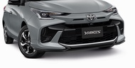 (ของแท้) สเกิร์ตกันชนหน้า ชุดแต่ง LUSSO PACKAGE โตโยต้า ยาริส 5ประตู Toyota Yaris 5 Door ปี 2023 / ข