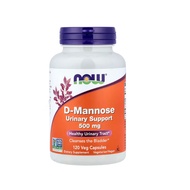 NOW Foods D-Mannose 500 mg 120 Veg Capsules