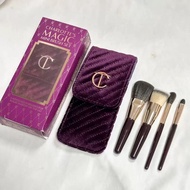 British CT Mini Makeup Brush Portable Makeup Brush Set Loose Powder Brush Foundation Brush Eyeshadow