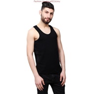 Byford Baju Dalam Lelaki (2 Pcs) | Byford Round Neck Ribbed Singlet Inner Tee - BID763S