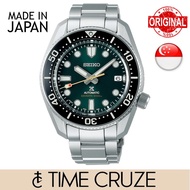 [Time Cruze] Seiko SPB207J Prospex Automatic Divers Limited Edition Stainless Steel Green Dial Men Watch SPB207J1 SPB207