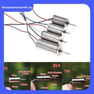 【HOUSEWARE】DC3.7V 40000-50000rpm 612 614 716 Hollow Cup Motor Coreless Motor for RC HM