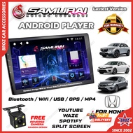[HONDA] SAMURAIKATANA Kereta Android Player 9 10 inch 2+32 GB 4 Core RAM ROM Car Multimedia MP5 Player Latest Version Accord BRV City Civic CRV HRV Insights Jazz