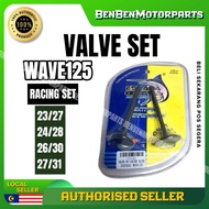 WAVE125 RACING VALVE SET 23/27 24/28 26/30 27/31 RACING VALVE 2pcs ORIGINAL ESPADA