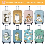 Mofusand Luggage Cover Protector Elastic Cute Suitcase Cover Personalized Maleta Cover Luggage Acces