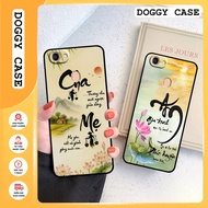 Oppo F5 / F5 Youth / F7 / F7 Youth case printed with safe parents calligraphy