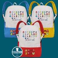 Children's Backpack Alphabet Lore Children's Bag Alphabet Lore Free Name