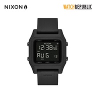 Nixon The Staple Black Rubber Digital Digital Watch For Men NA1309000-00