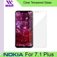 Clear Tempered Glass Screen Protector for Nokia 7.1 Plus