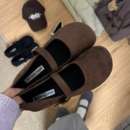 Super beautiful soft suede women's doll shoes, code qv04