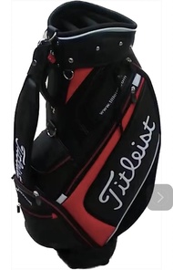 Golf bag 9”⛳️ ถุงกอล์ฟ Titleist วัสดุเป็นหนัง PVC ซิปกันน้ำ แข็งแรง สวยงาม