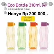 Eco ulir 310 ml ecer / 1 pcs tupperware / eco bottle 310 ml / botol minum tupperware