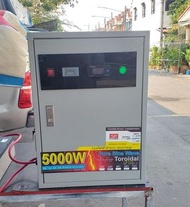 ชุดอินเวอเตอร์ โซล่าเซลล์ ระบบ 48V 5000W ไฮบริดจ์ออฟกริด 2 ชาร์จเจอร์ 120Ah หม้อแปลงเทอรอยด์สำหรับงา