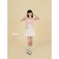 Women's crop Top - women's t-shirt with diagonal flap design Maddy Top (outerJacket) nhiennhienvinta